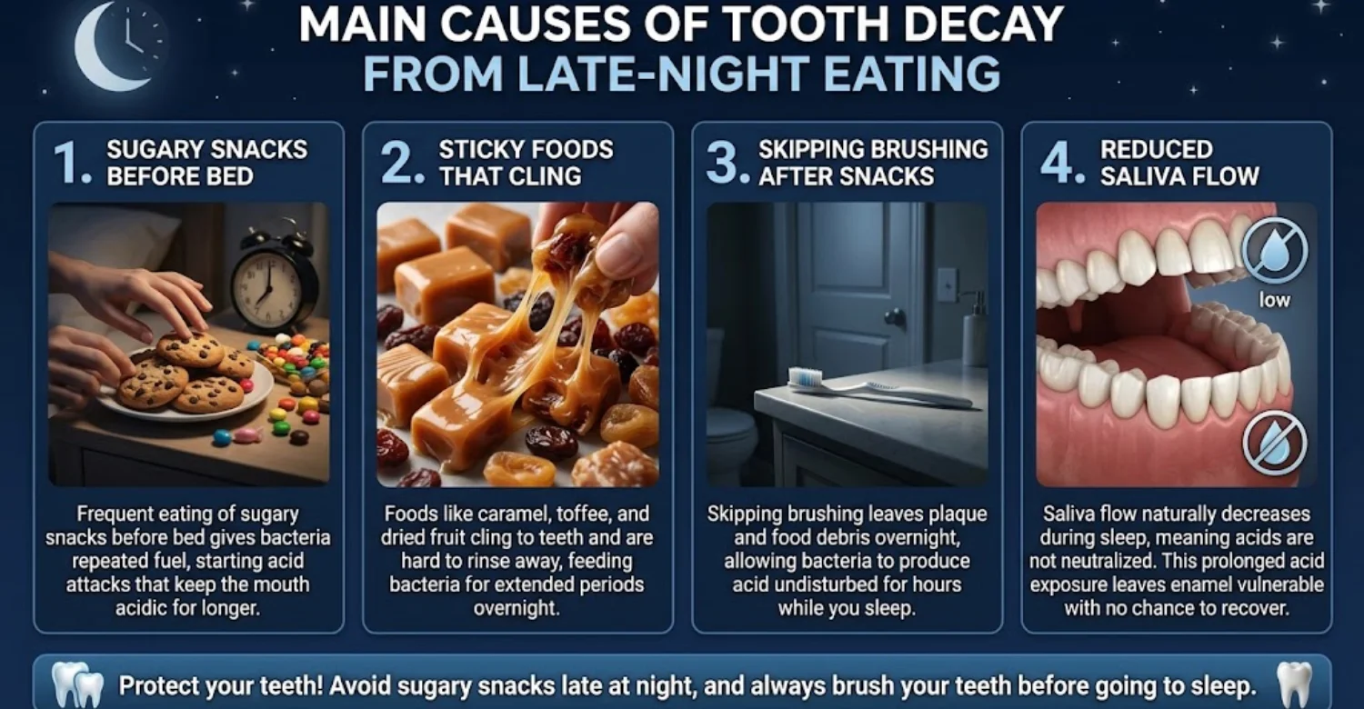 Nighttime Snacking and Tooth Decay2